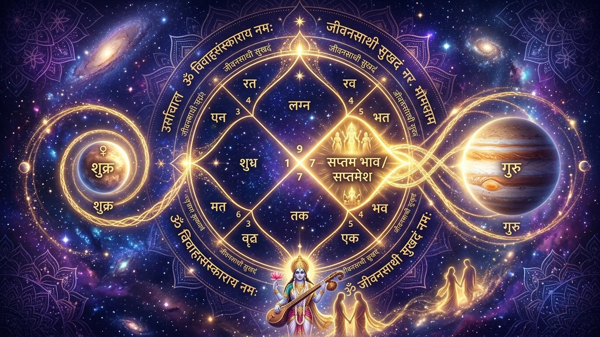 7th House Lord in Vedic Astrology: Meaning, Marriage, Spouse & Placement in All 12 Houses