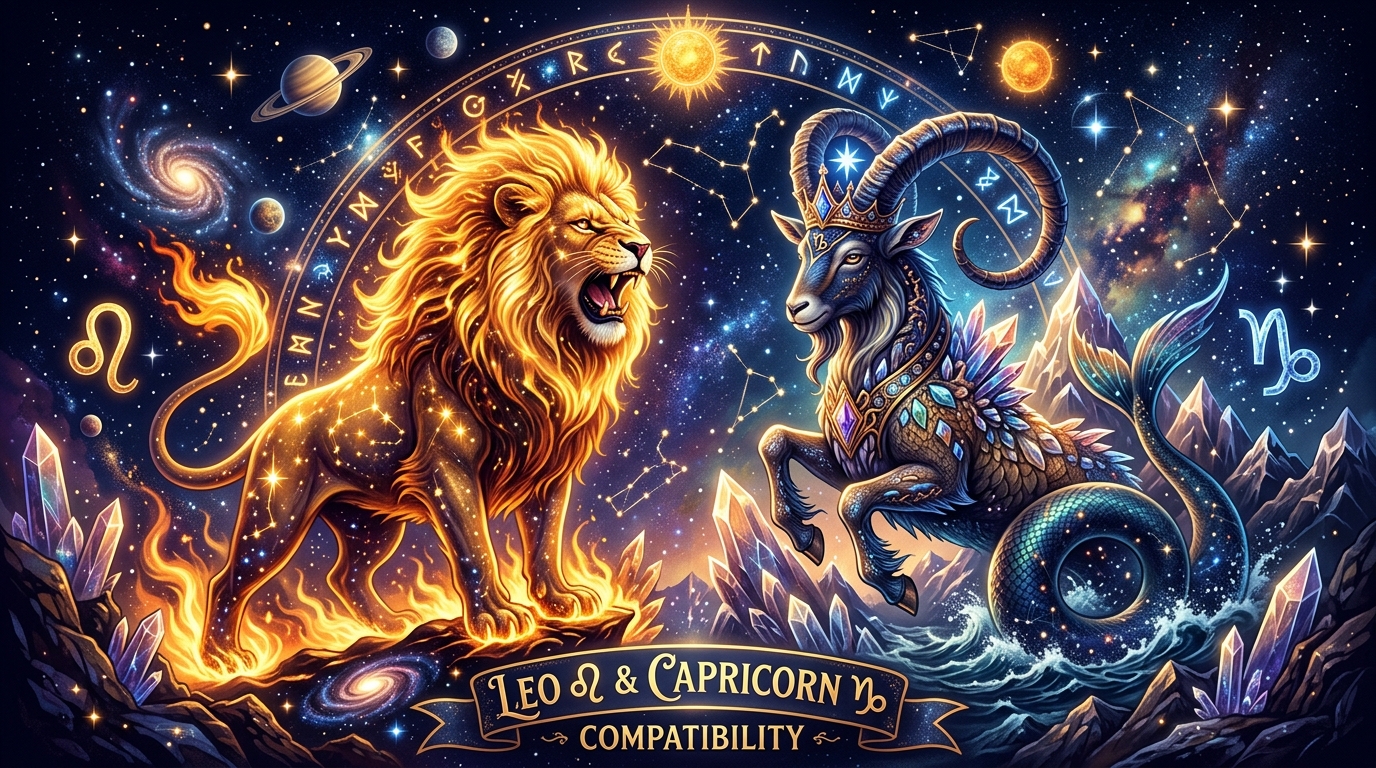 Leo and Capricorn Compatibility: Love, Marriage, Friendship & Long-Term Relationship Guide