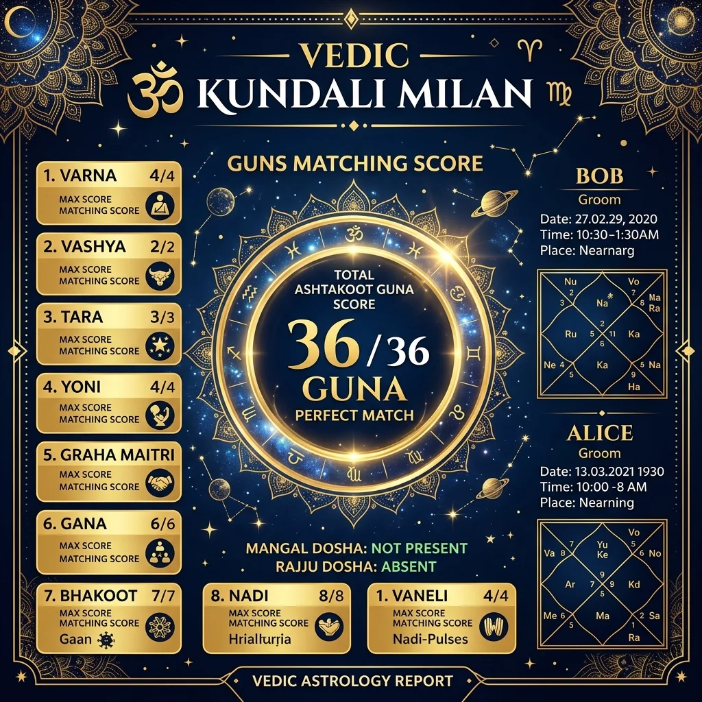 Online Kundali Milan: Complete Guide to Match Kundalis Online